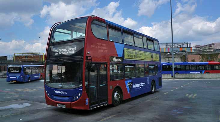 Warrington Alexander Dennis Enviro400 309